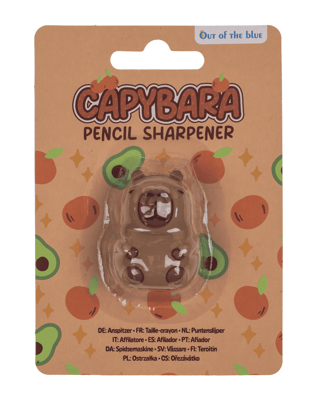 Pencil Sharpener, Capybara, 4,2 x 3 x 2,5 cm,
