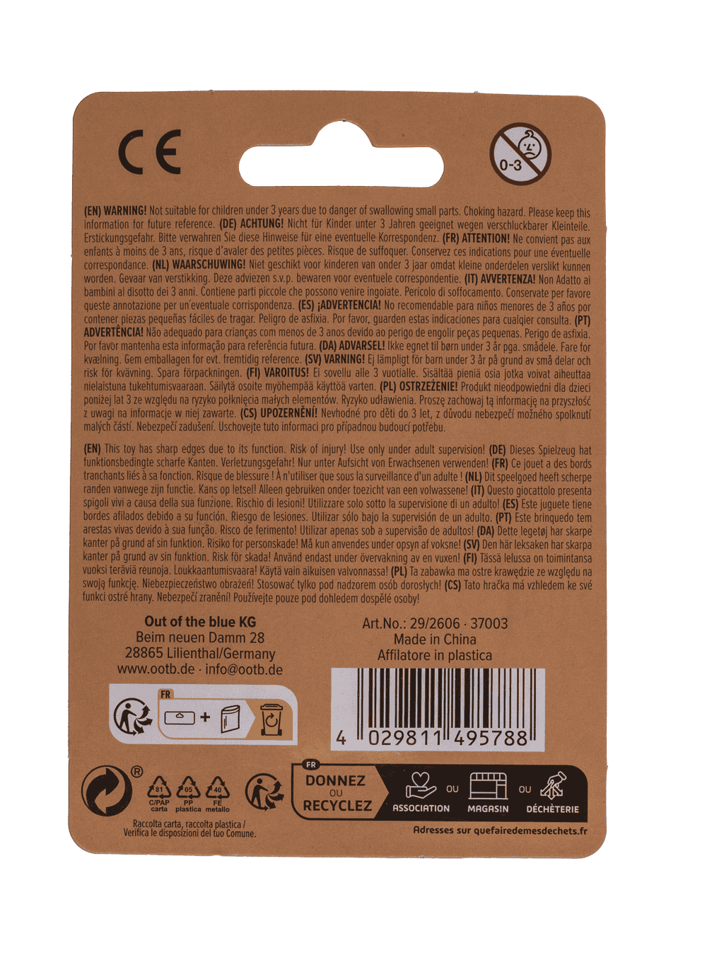 Pencil Sharpener, Capybara, 4,2 x 3 x 2,5 cm,