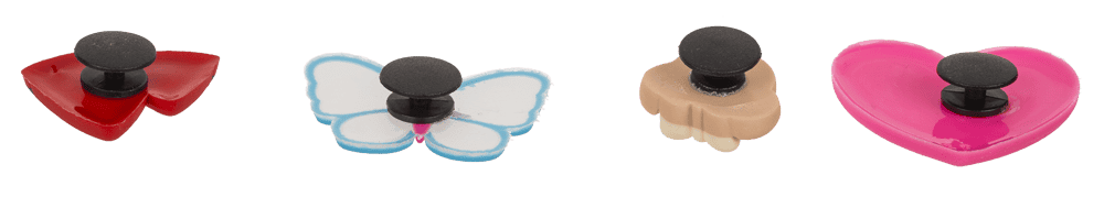 Charm purse, with zipper,