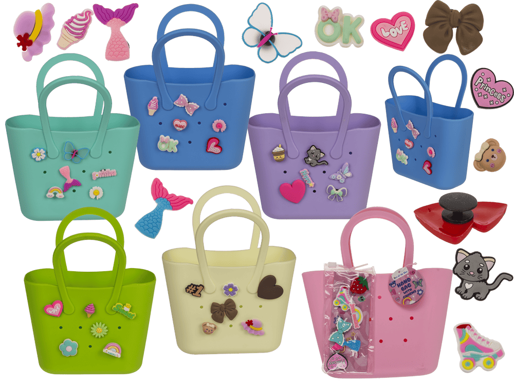 Charm hand bag, 21 x 24 cm,