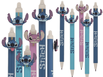 Erasable pencil, stitch,