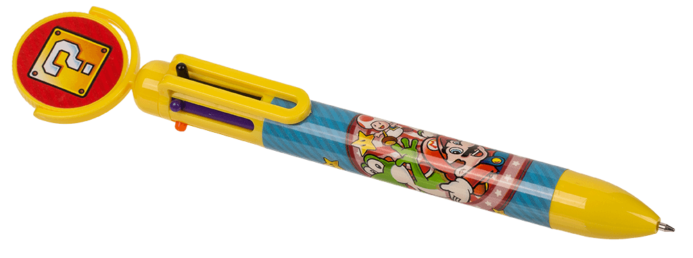 Multicolour pen, Super Mario,
