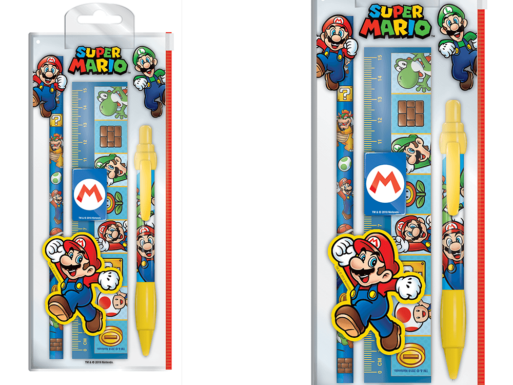 Stationery Bag, Super Mario Charakters
