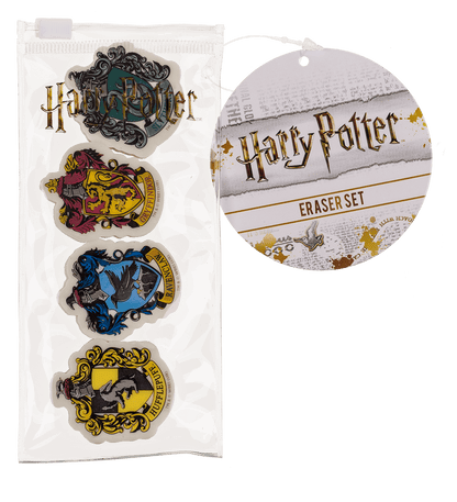 Eraser, Harry Potter, set of 4