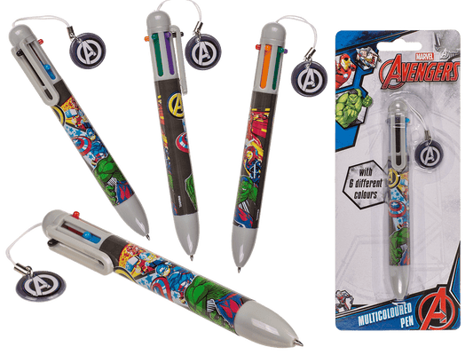 Multicolour pen, Marvel,