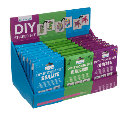 DIY Sticker,set of 12, 3 assorted