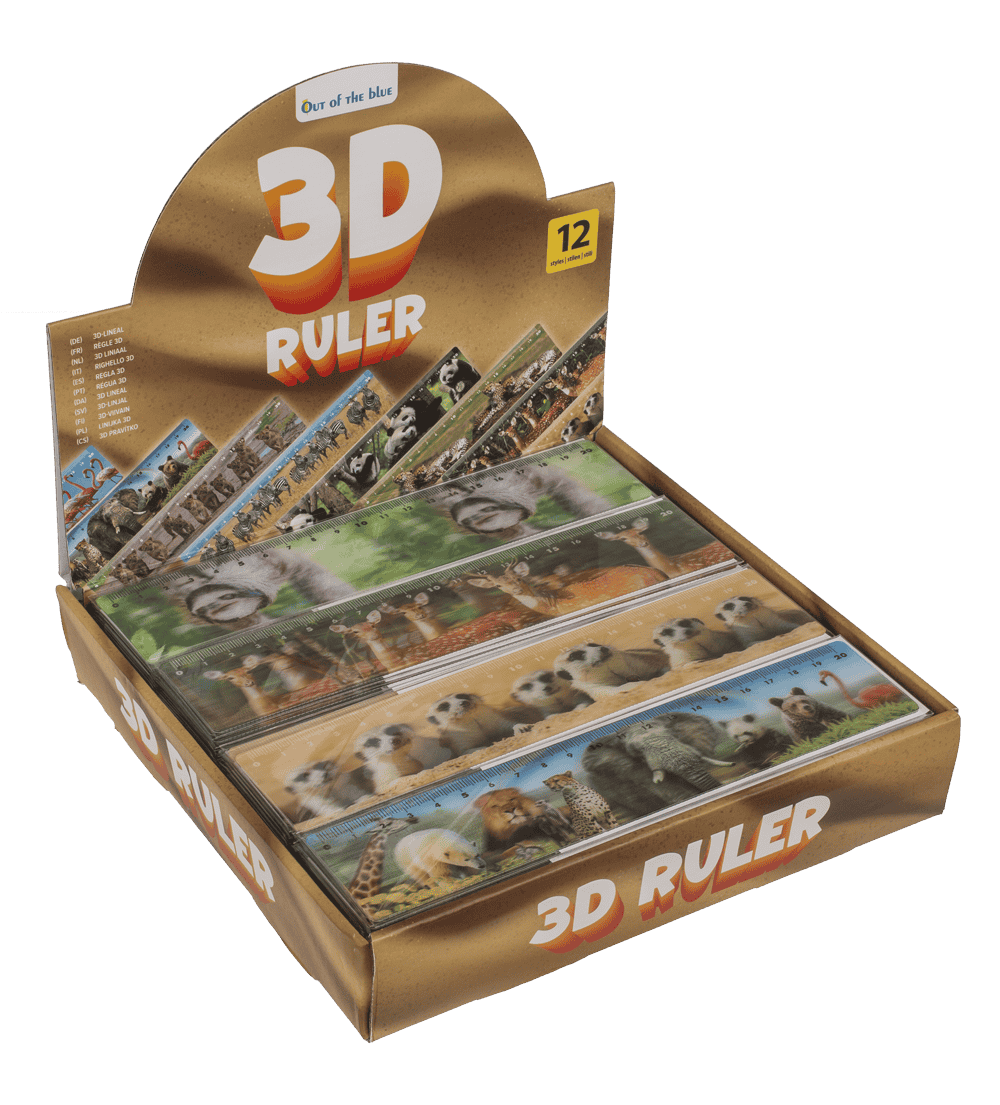 Ruler, Wildlife, 21 x 4,5 cm,