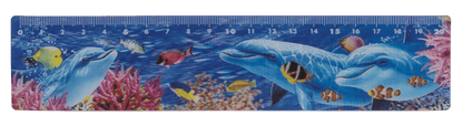 Ruler, Sealife, 21 x 4,5 cm,