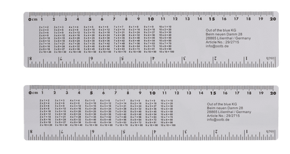 Ruler, Sealife, 21 x 4,5 cm,