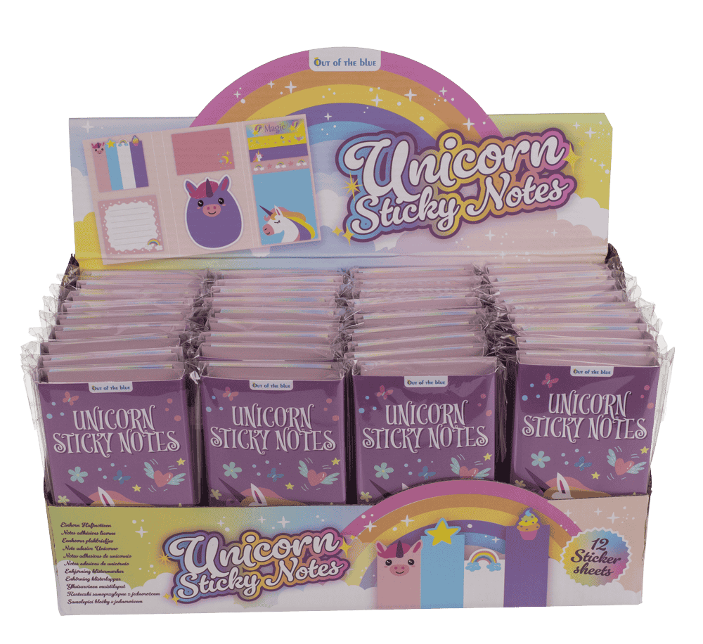 Sticky notes, Unicorn,