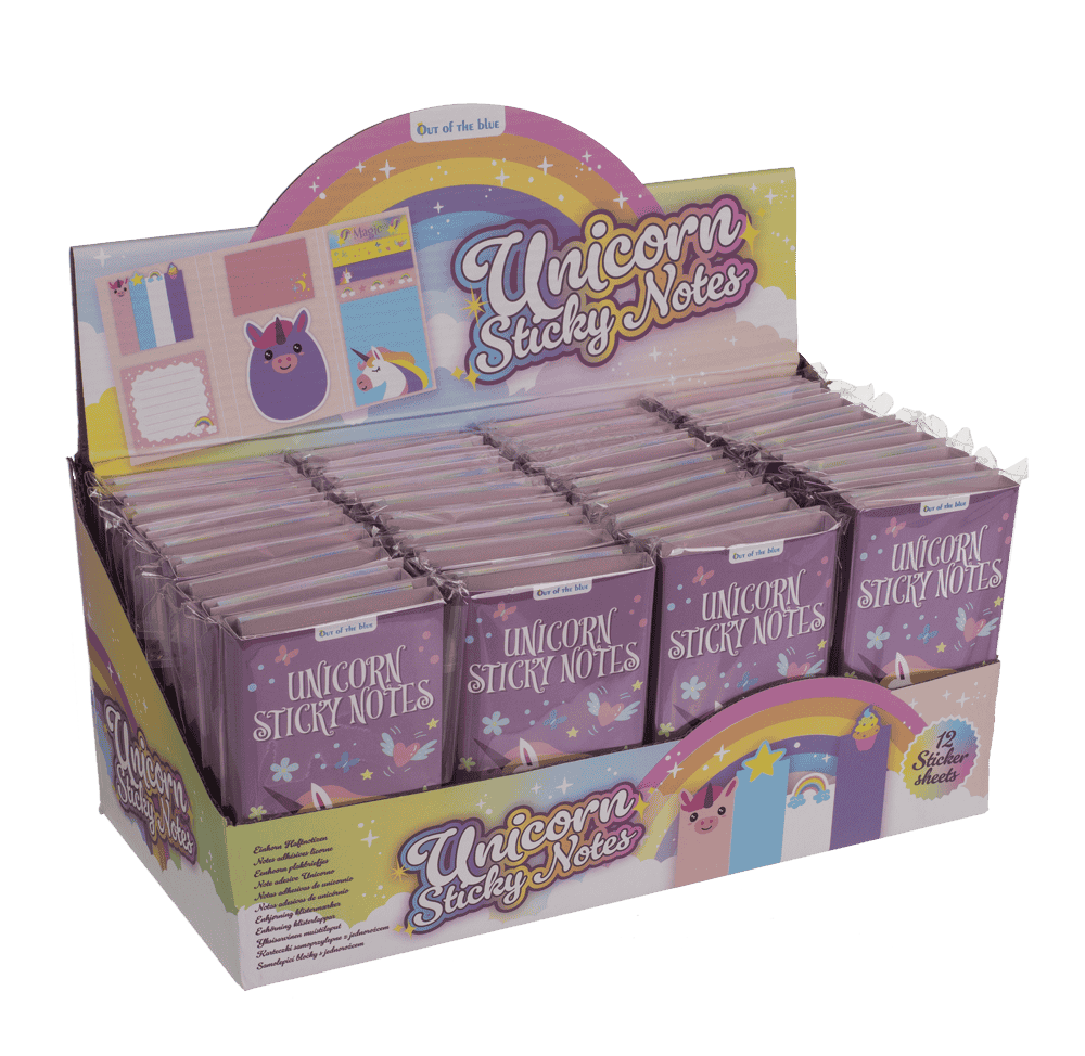 Sticky notes, Unicorn,