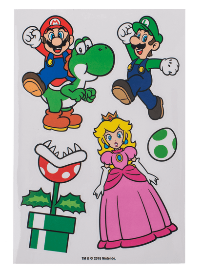 Tech Stickers Set, Super Mario