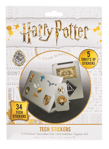 Tech Stickers Set, Harry Potter (Artefacts)