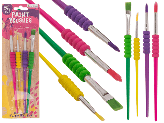 Paint Brushes, Super soft grip,