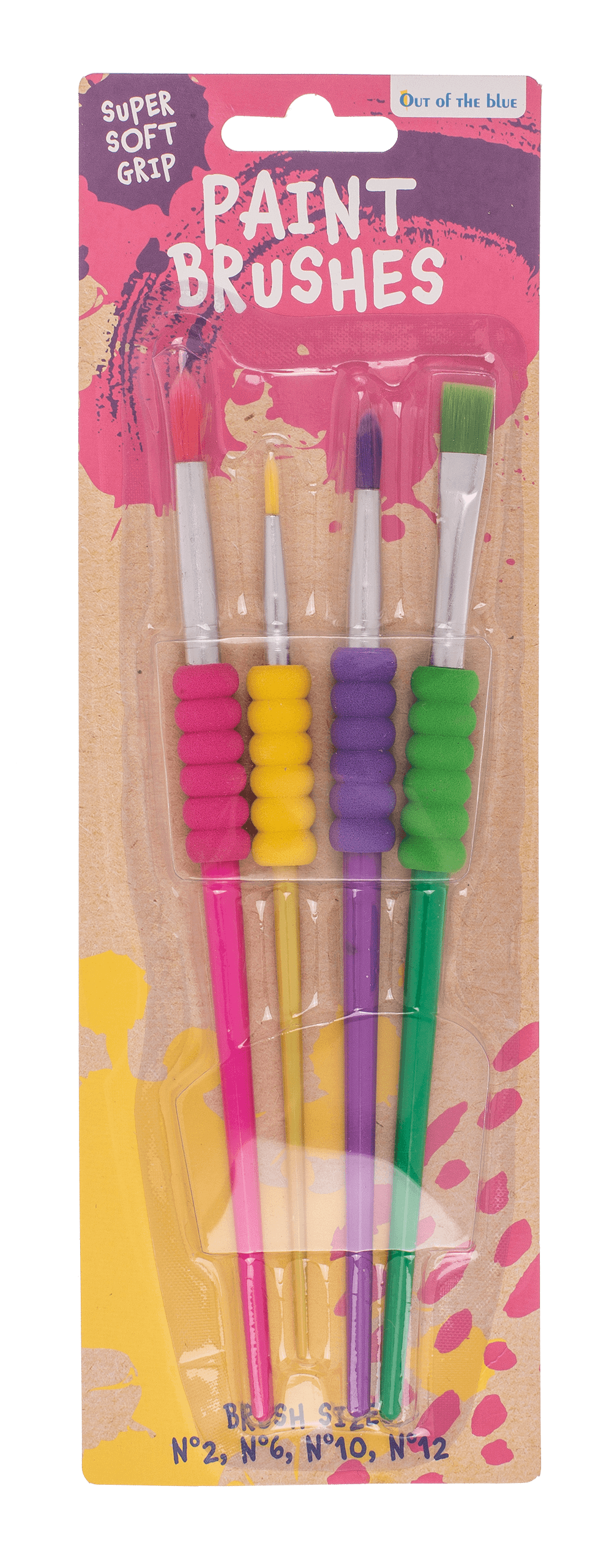 Paint Brushes, Super soft grip,