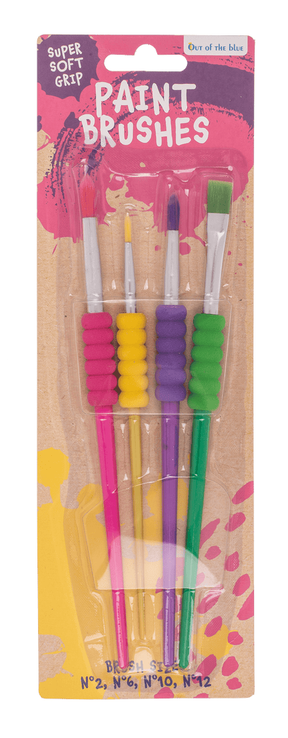 Paint Brushes, Super soft grip,
