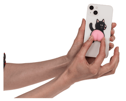 Mobile phone bum sticker, ca. 7,5 cm,