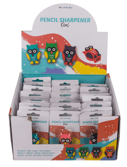 Sharpener, Owl, approx. 3,5 x 2,5 cm,