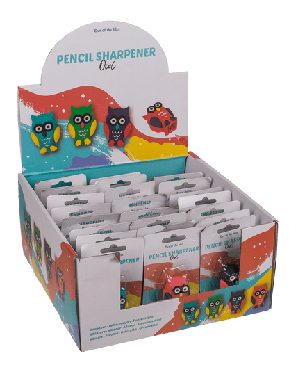 Sharpener, Owl, approx. 3,5 x 2,5 cm,