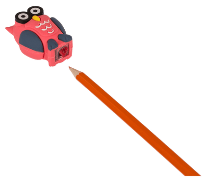 Sharpener, Owl, approx. 3,5 x 2,5 cm,