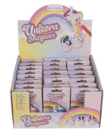 Sharpener, Unicorn, approx. 3,6 x 4,5 cm,