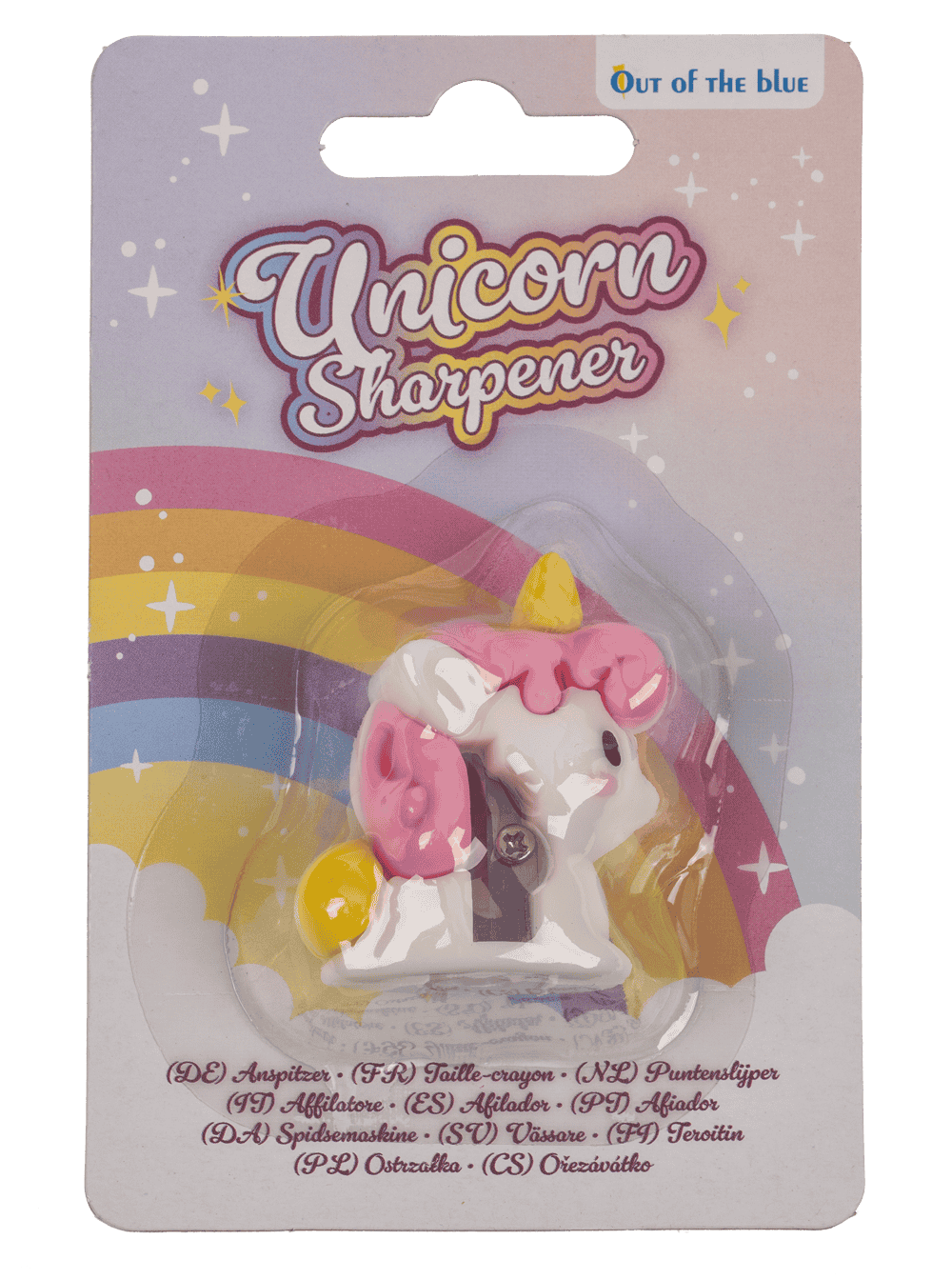 Sharpener, Unicorn, approx. 3,6 x 4,5 cm,