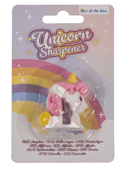 Sharpener, Unicorn, approx. 3,6 x 4,5 cm,