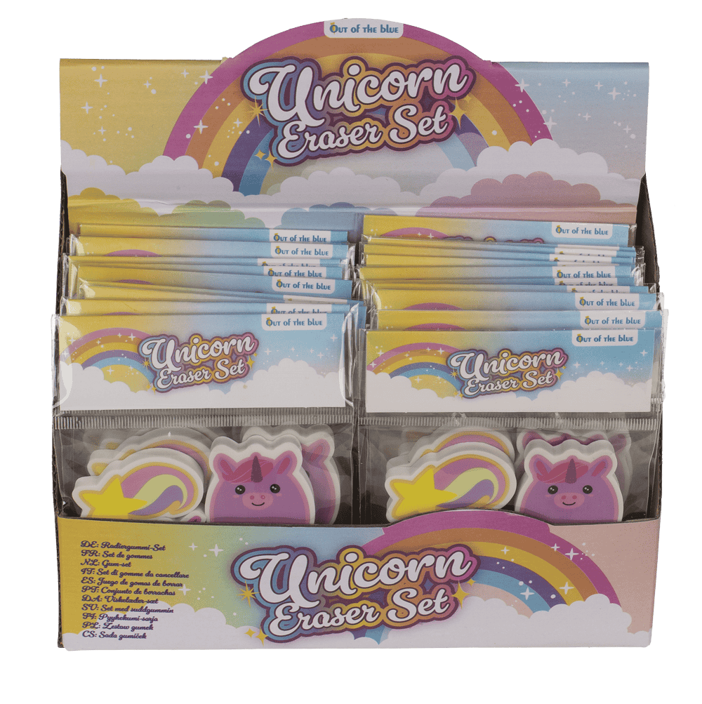 Eraser, Unicorn, approx. 5 cm,