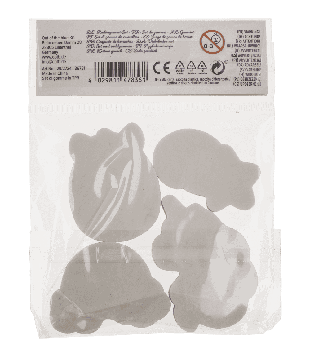 Eraser, Unicorn, approx. 5 cm,