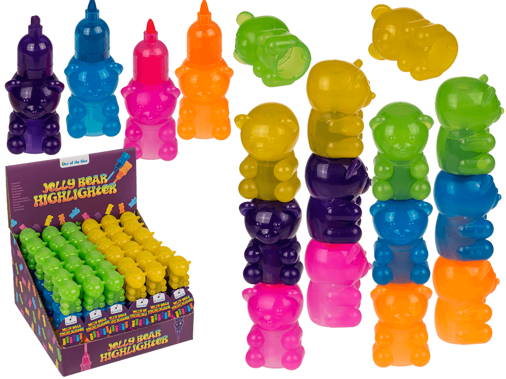 Highlighter, Bear, approx. 11,5 cm,