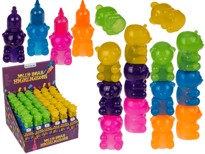 Highlighter, Bear, approx. 11,5 cm,
