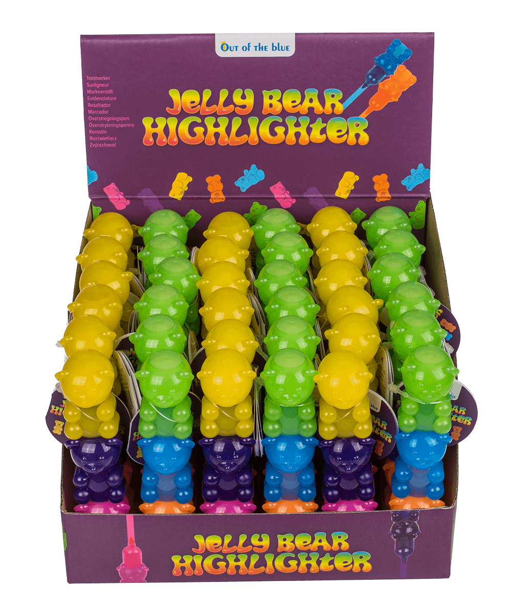 Highlighter, Bear, approx. 11,5 cm,