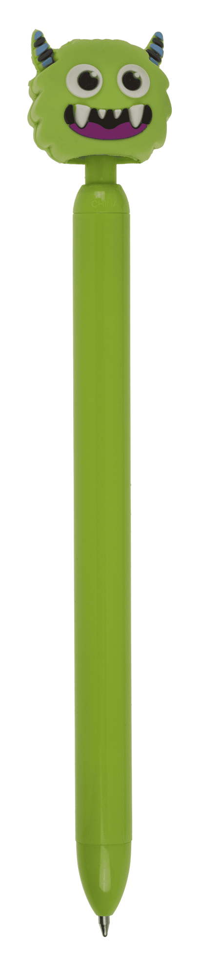 Pen, Monster, with spinning topper,