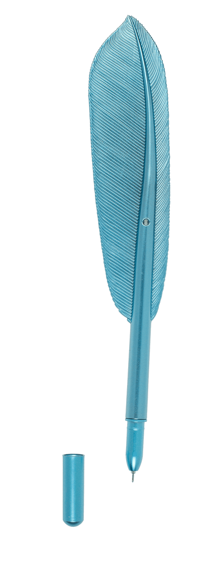 Pen, Feather, approx. 21 cm,