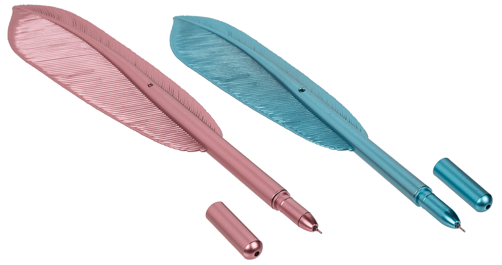 Pen, Feather, approx. 21 cm,