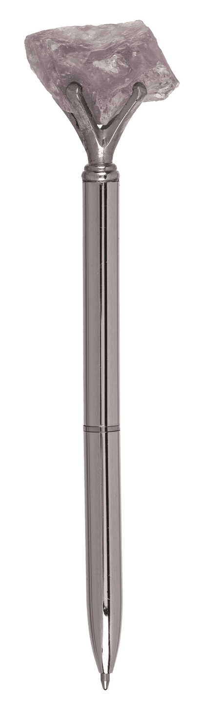 Gemstone Ballpoint Pen, Chakra Crystals,