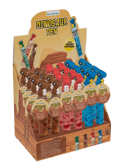 Ball Pen with 10 coloured cartridges,