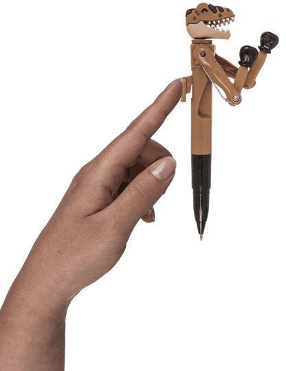 Pen, Boxing Dinosaur,