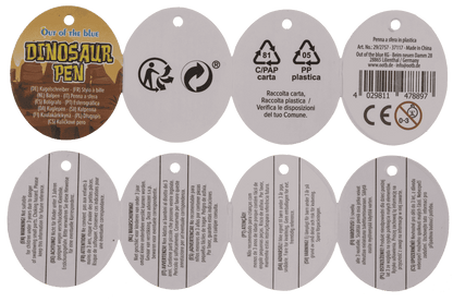 Pen, Boxing Dinosaur,