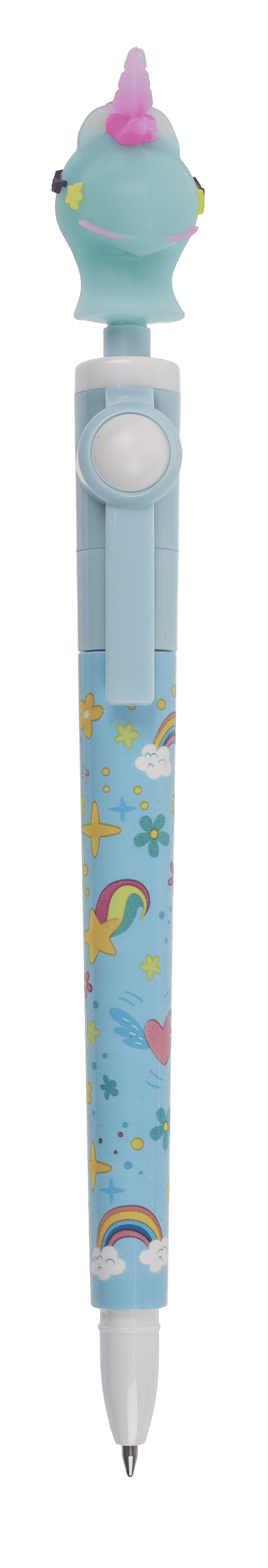 Pen, Spinning Unicorn, approx. 19 cm,