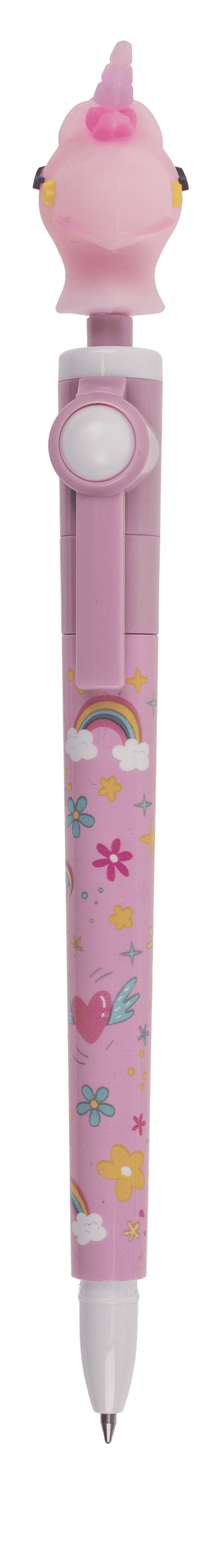 Pen, Spinning Unicorn, approx. 19 cm,