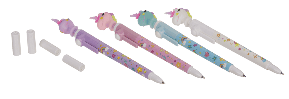Pen, Spinning Unicorn, approx. 19 cm,