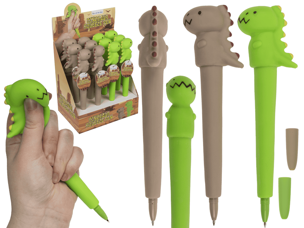 Squeeze Pen, Dinosaur,