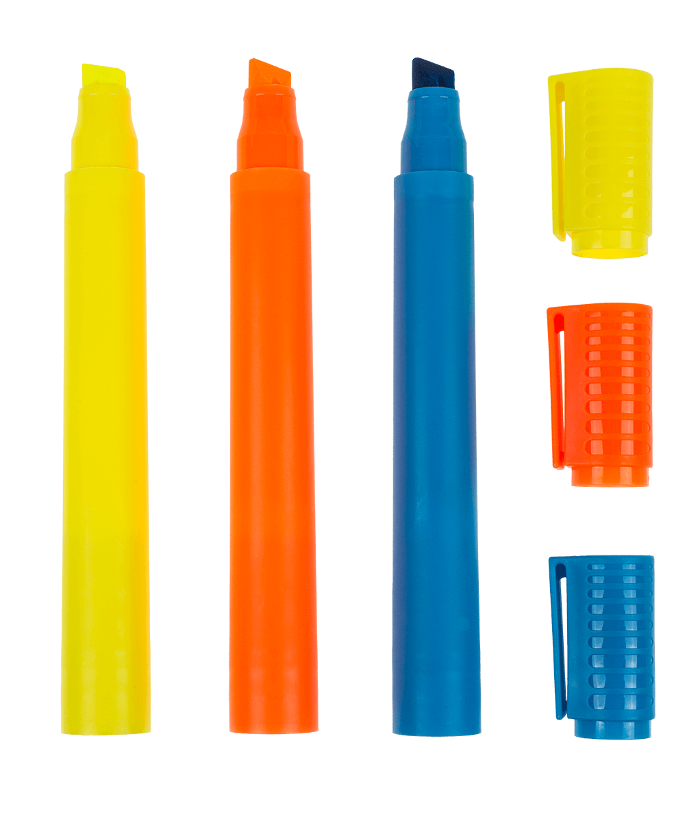 Jumbo highlighter, Neon,