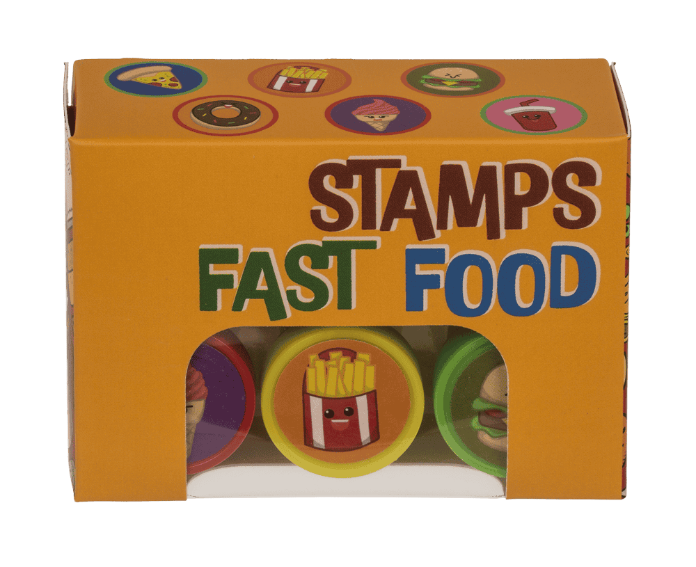 Stamps, Fast Food, 2,5 cm.