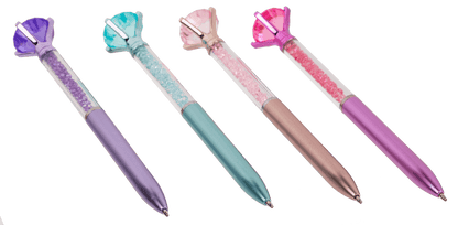 Pen with crystals, 16 cm,