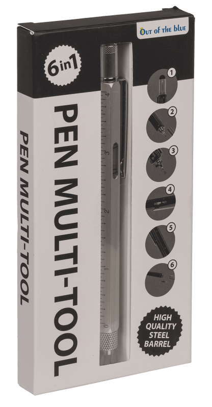 Pen, Multi-Tool, 6 in 1, 15 x 1,5 cm,