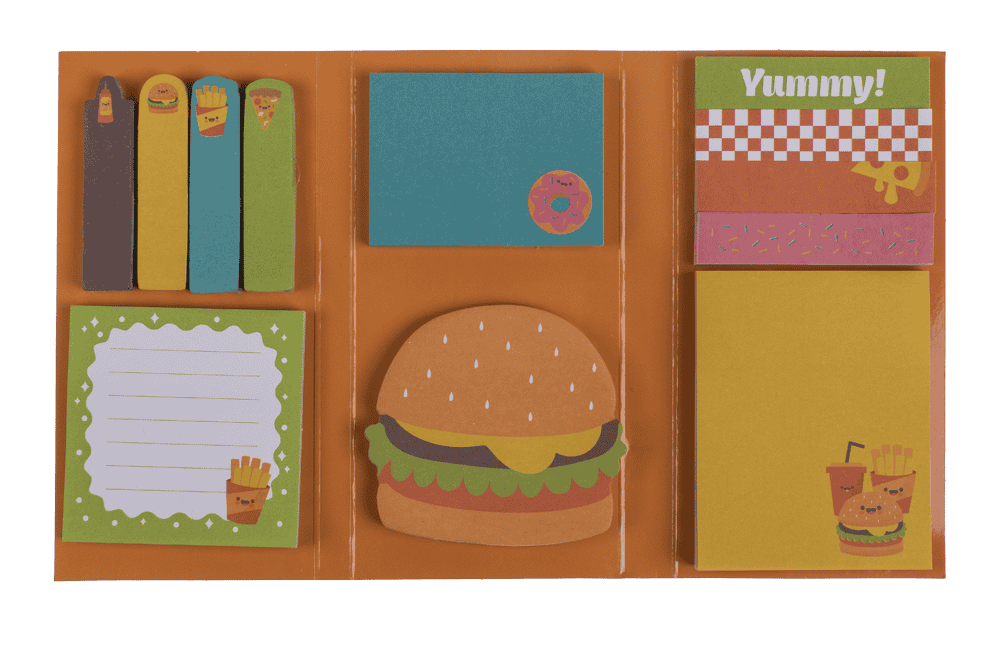 Sticky notes, Fast Food,