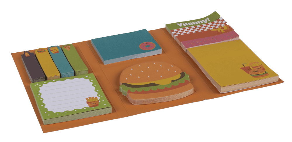Sticky notes, Fast Food,