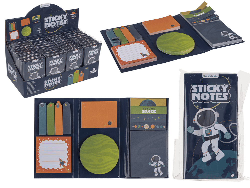 Sticky notes, Space,